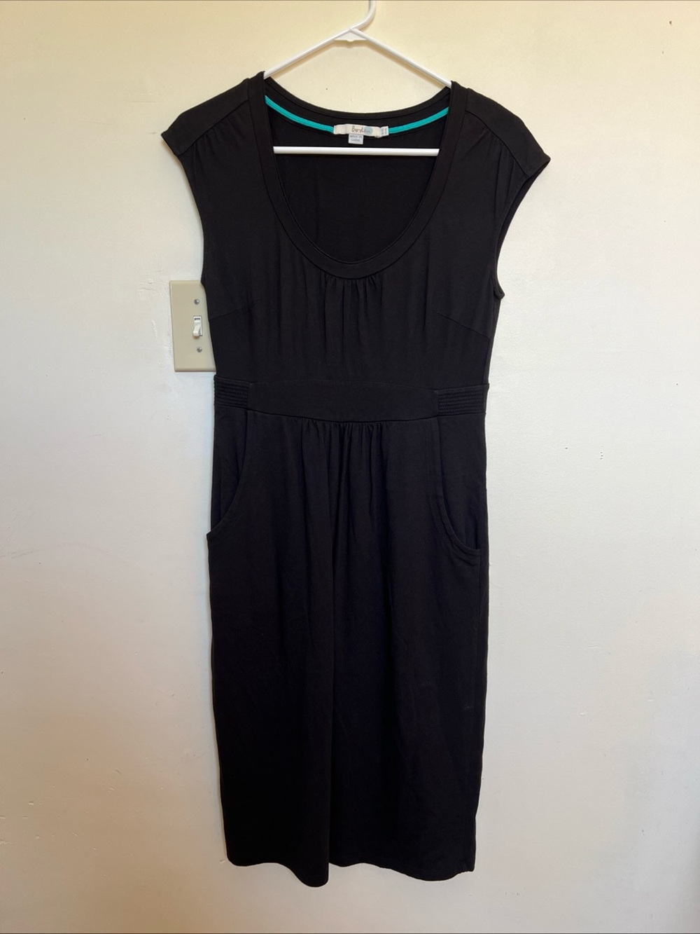 Boden Dress Casual Weekend Jersey Sheath With Pockets Size UK 10L US 6 EUC